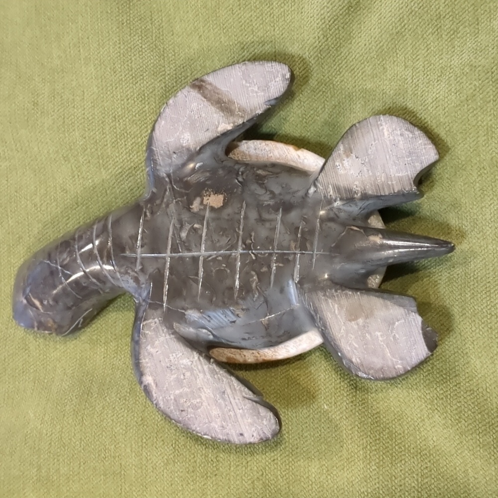 Hand Carved Stone Turtle - Picture 6 of 8